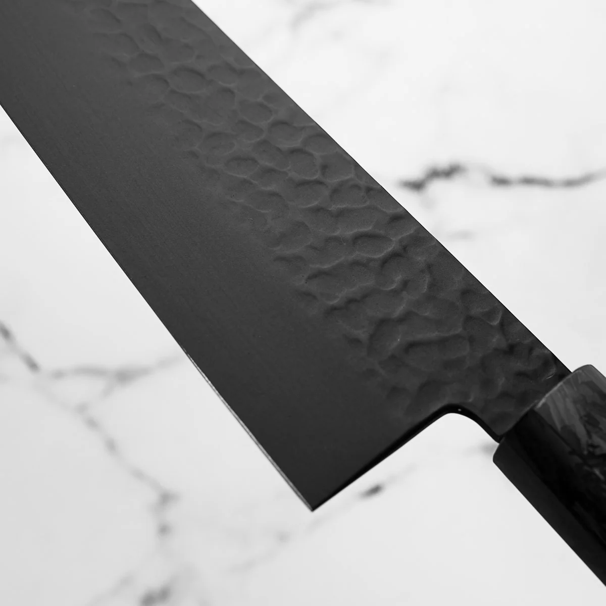 Sakai Takayuki Kurokage Gyuto 240mm - Dark Carbon Fibre - Image 6