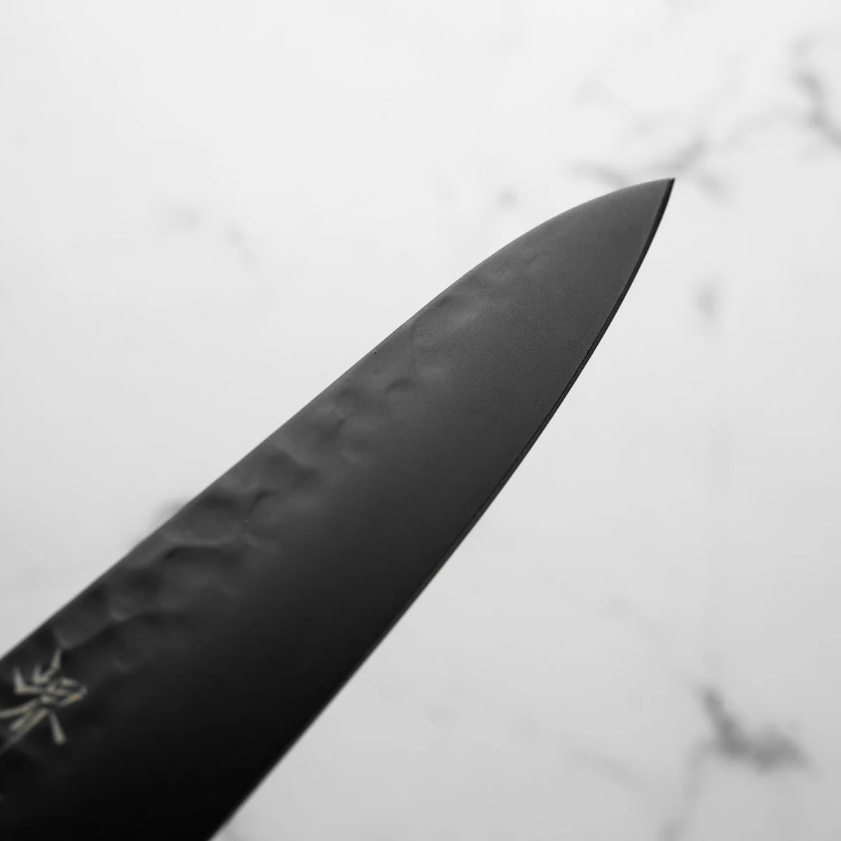 Sakai Takayuki Kurokage VG10 Petty 150mm - Dark Carbon Fibre - Image 7