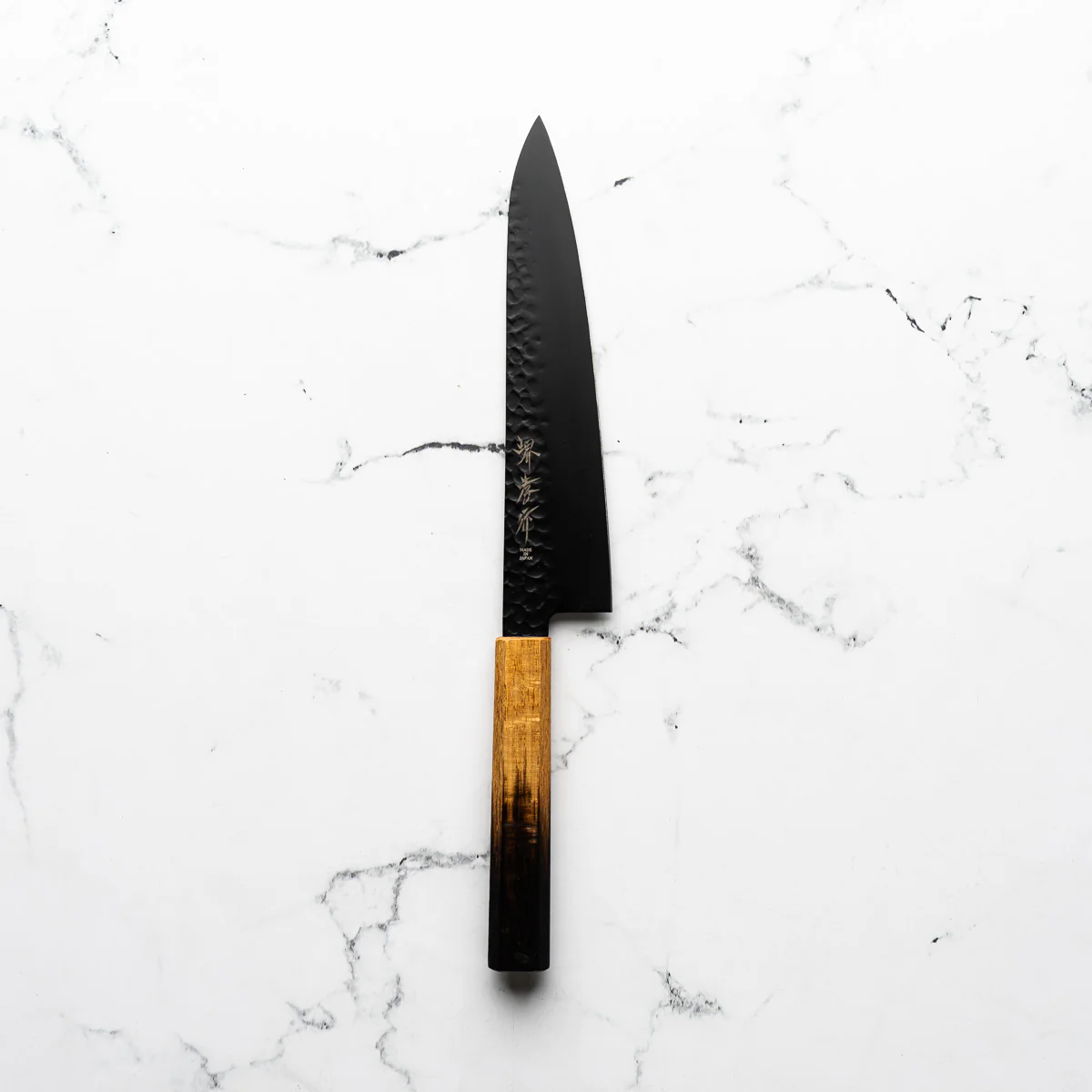Sakai Takayuki Kurokage VG10 Gyuto 210mm - Burnt Oak - Image 3