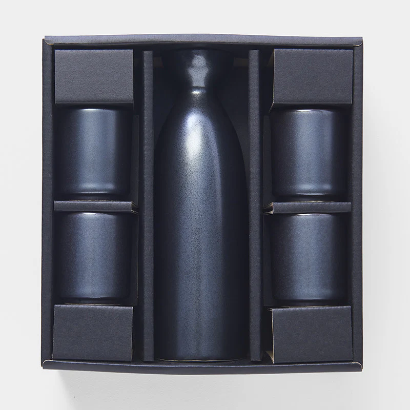 Sake Set - Metallic Grey - Image 2