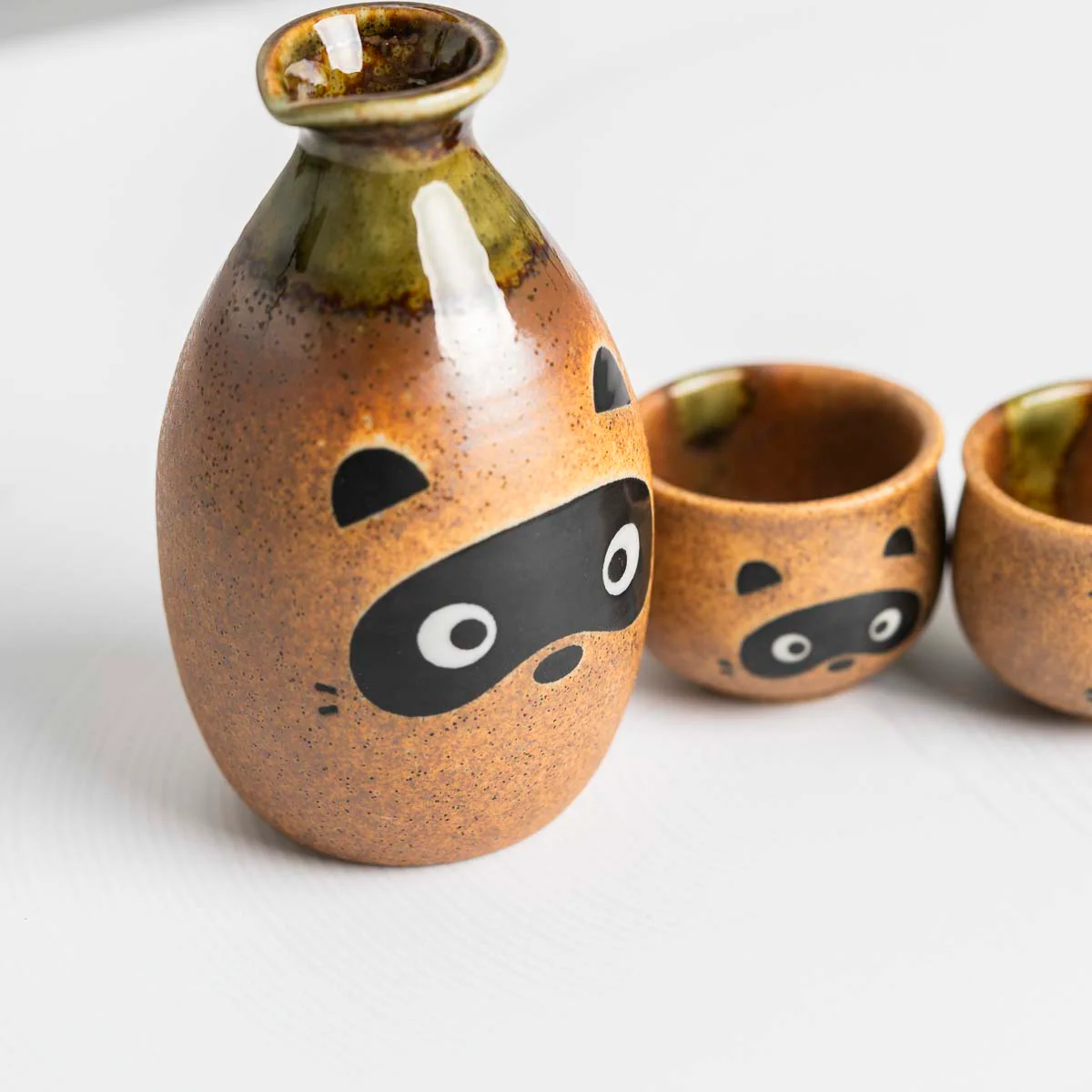 Sake Set - Racoon - Image 2