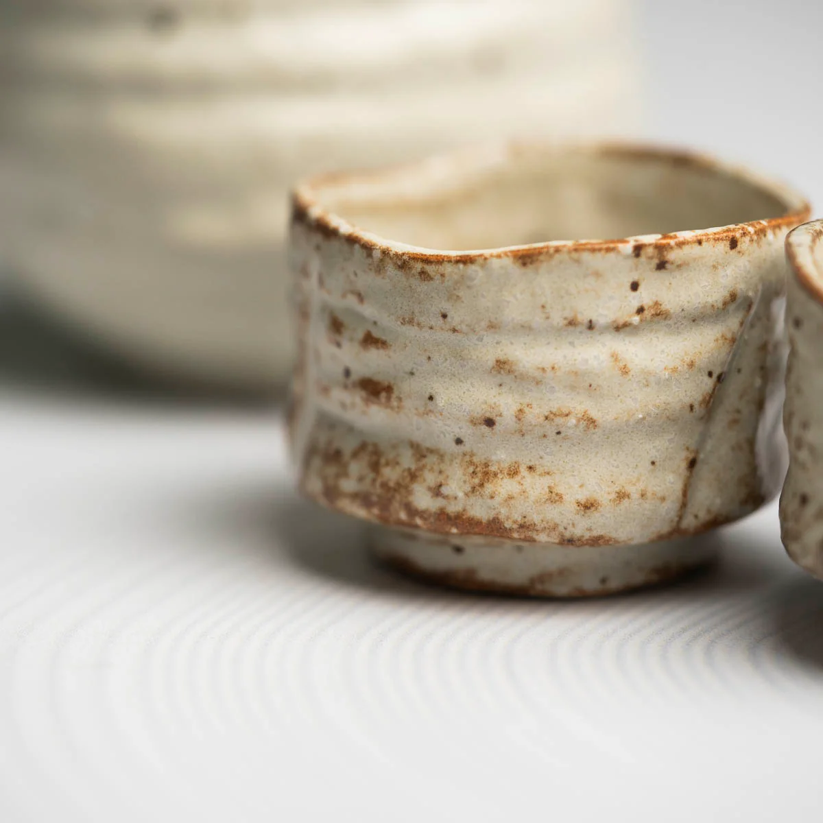 Sake Set - Rust Shino - Image 2