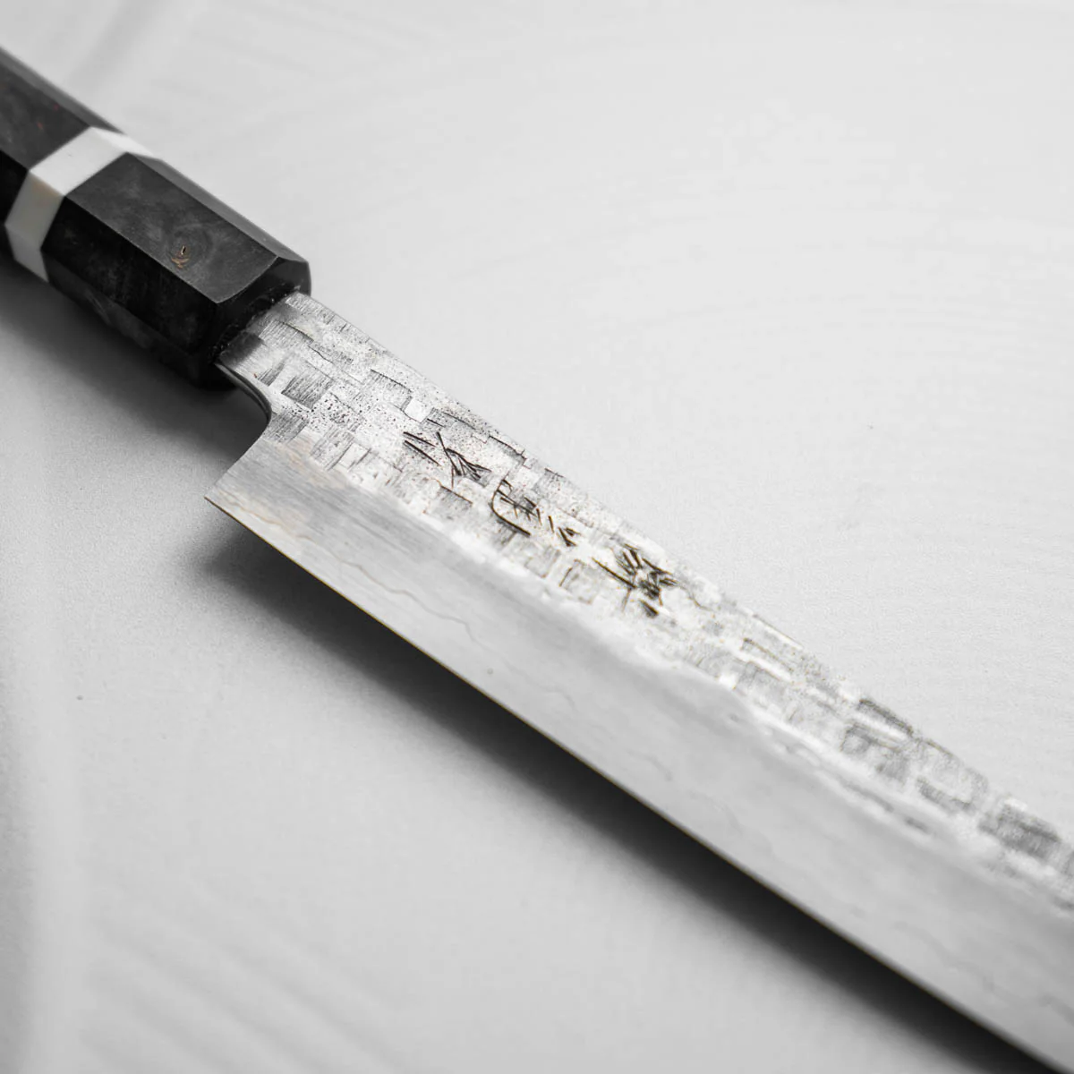 Satoshi Nakagawa Ginsan Tsuchime Petty 150mm - Maple - Image 2