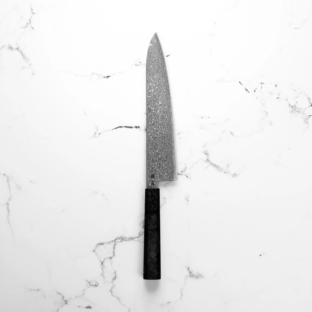 Seido VG10 Kurozome Nickel Damascus Gyuto 240mm - Image 3