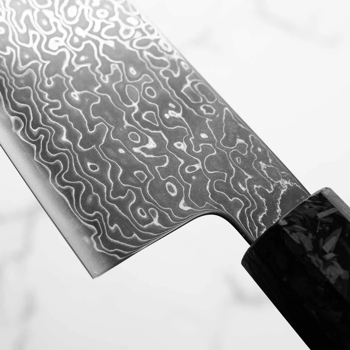 Seido VG10 Kurozome Nickel Damascus Gyuto 240mm - Image 6