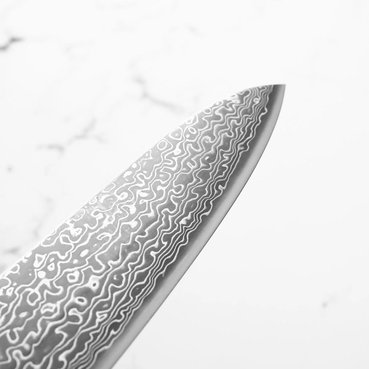 Seido VG10 Kurozome Nickel Damascus Gyuto 240mm - Image 7