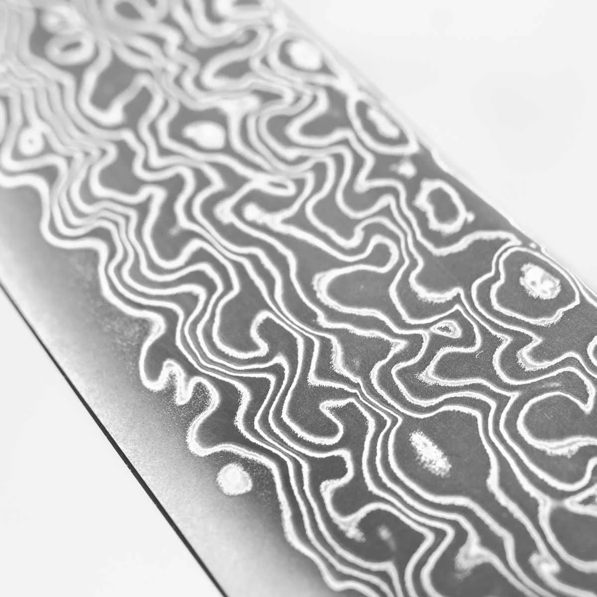 Seido VG10 Kurozome Nickel Damascus Petty 150mm - Quince - Image 6