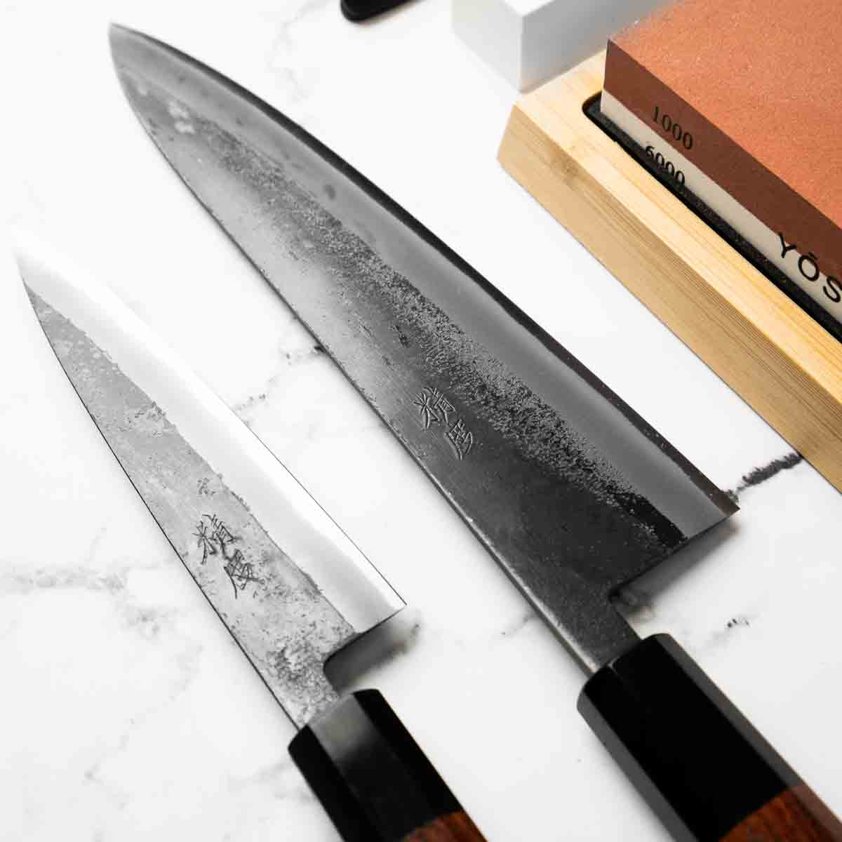 Seido x Tadafusa White 2 Kurouchi - 2 Knife Set - Image 3