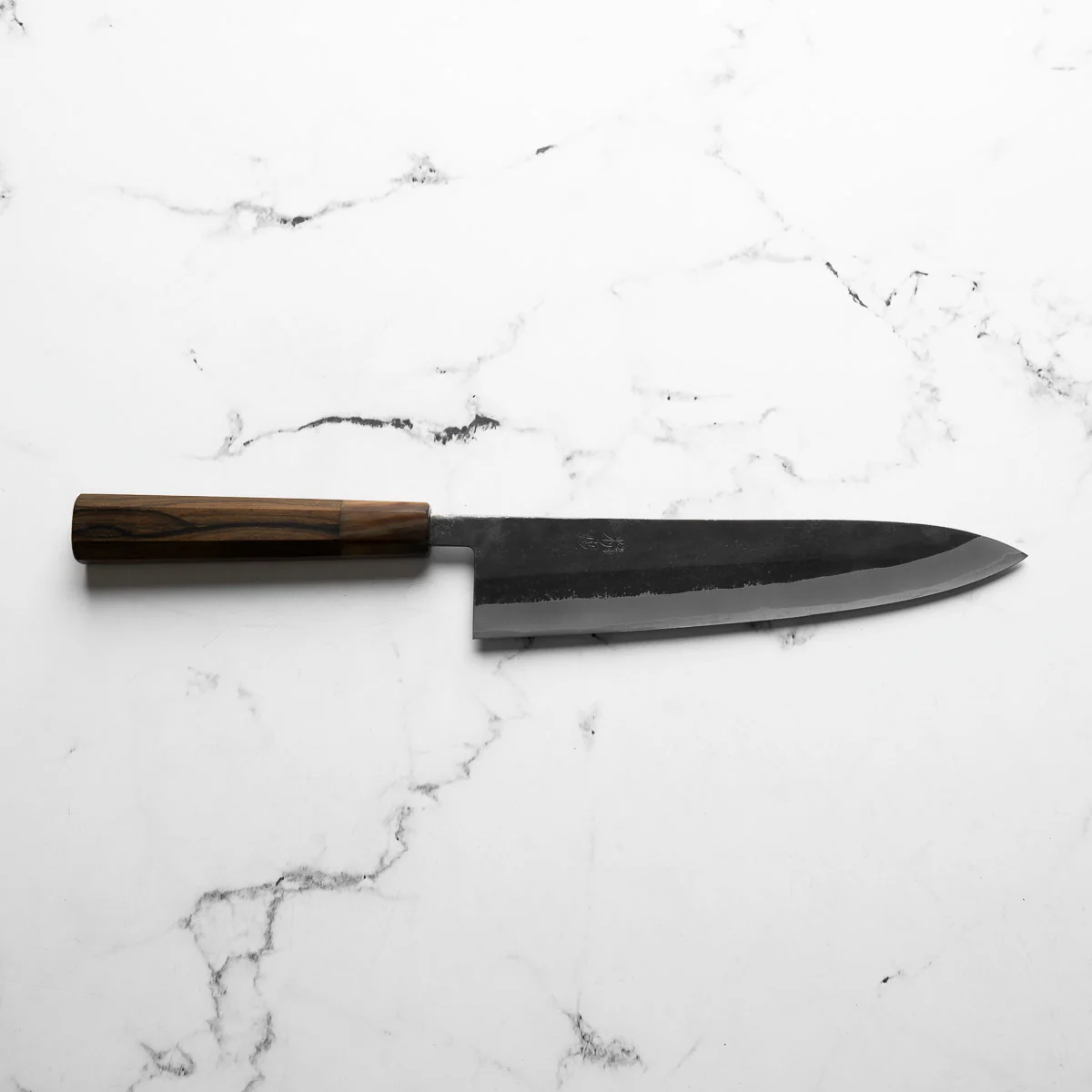 Seido x Tadafusa White 2 Kurouchi Gyuto 210mm - Persimmon - Image 3