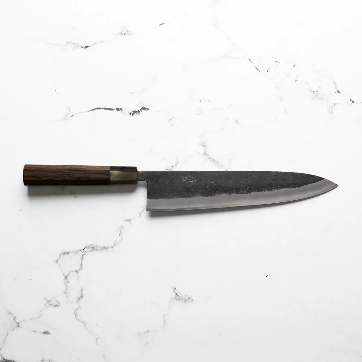 Seido x Tadafusa White 2 Kurouchi Gyuto 240mm - Persimmon - Image 6