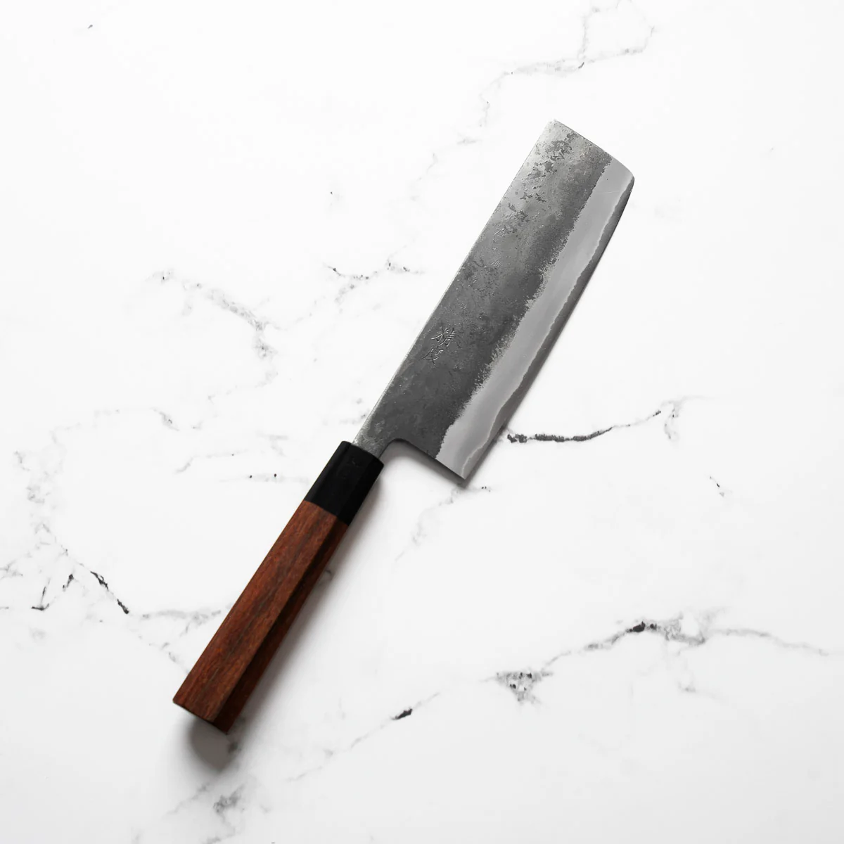 Seido x Tadafusa White 2 Kurouchi Nakiri 165mm - Snakewood - Image 2