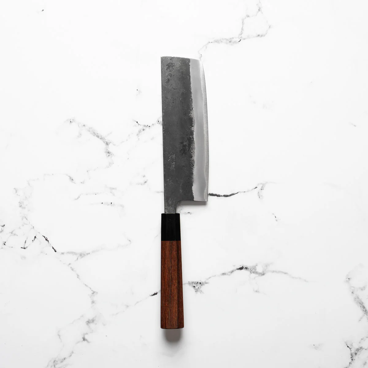 Seido x Tadafusa White 2 Kurouchi Nakiri 165mm - Snakewood - Image 3