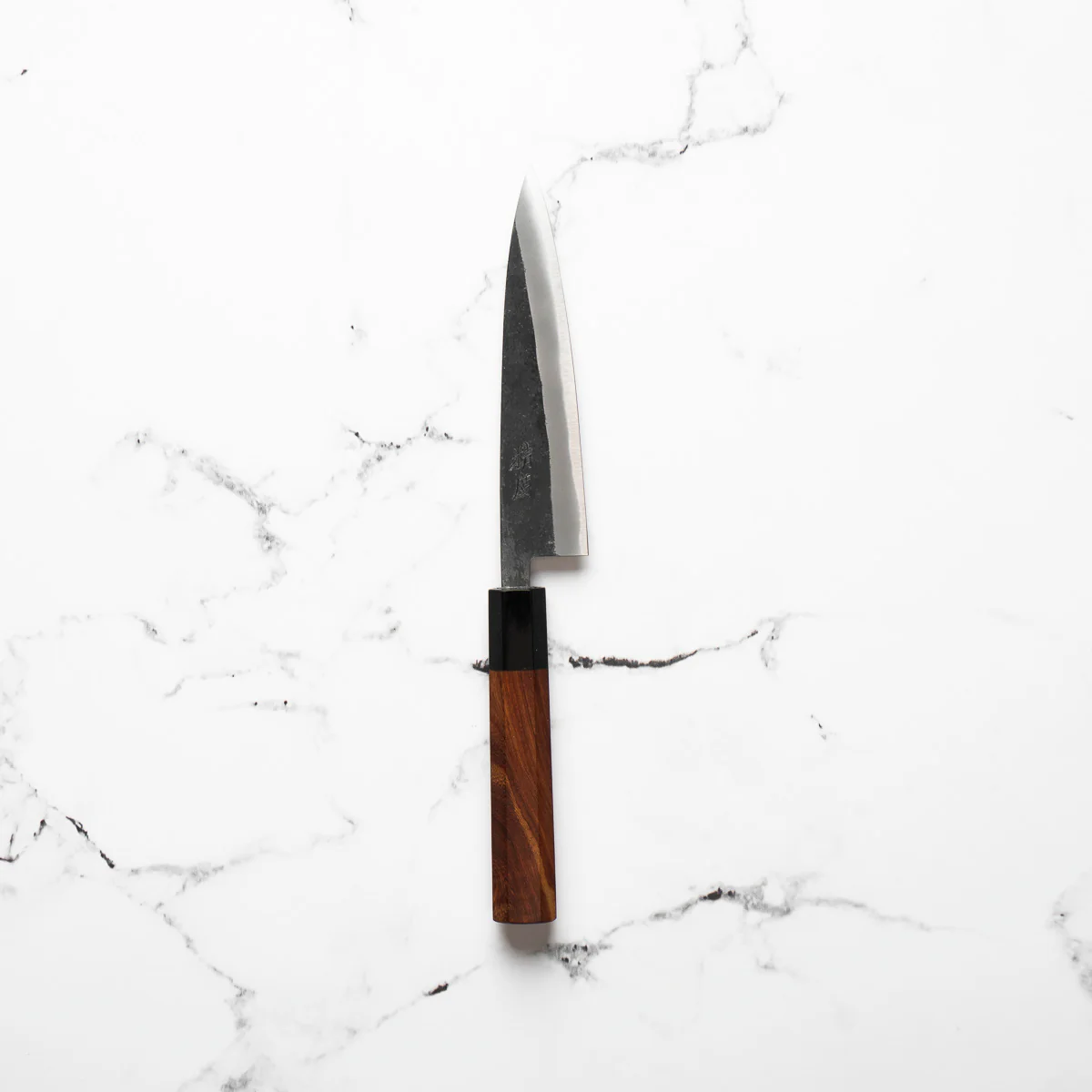 Seido x Tadafusa White 2 Kurouchi Petty 135mm - Snakewood - Image 3