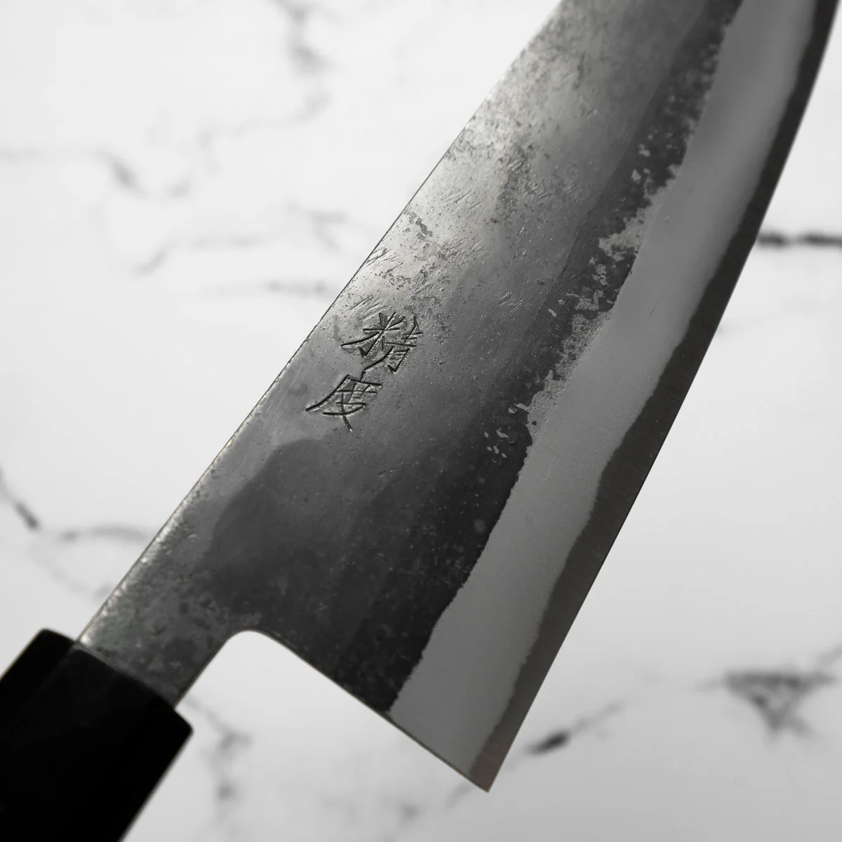 Seido x Tadafusa White 2 Kurouchi Santoku 165mm - Snakewood - Image 5