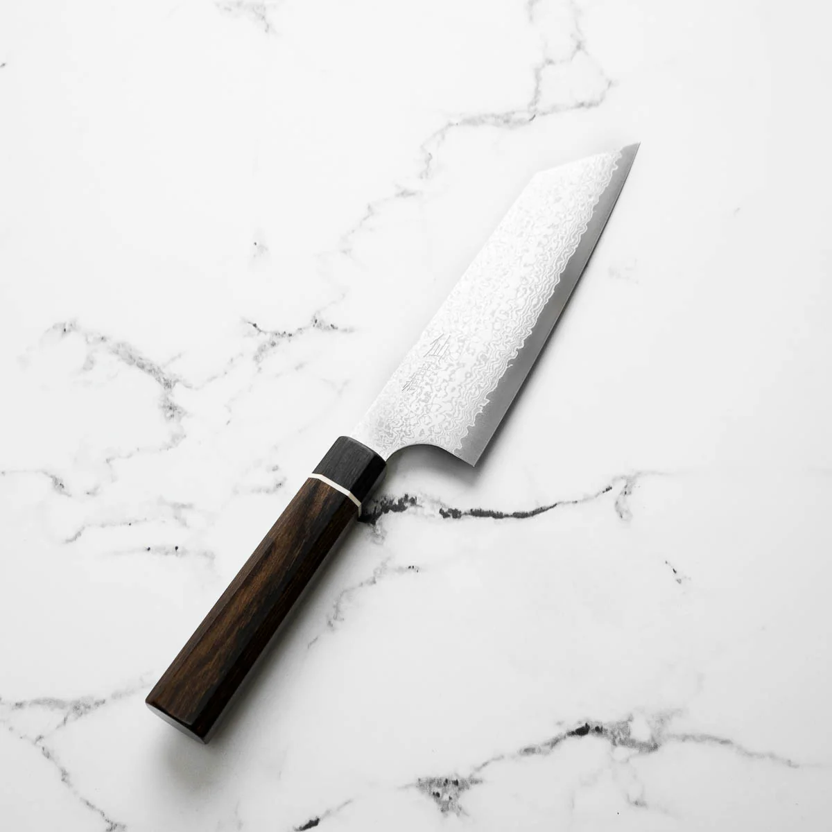 Senzo Black VG10 Damascus Bunka 165mm - Image 5