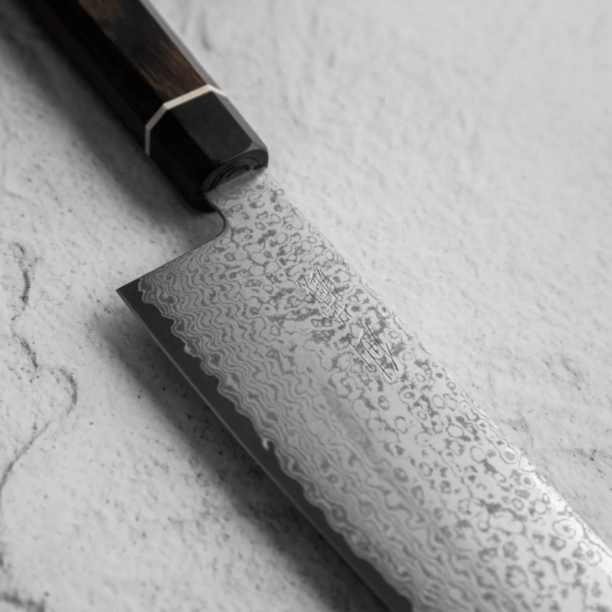 Senzo Black VG10 Damascus Gyuto 200mm - Image 3