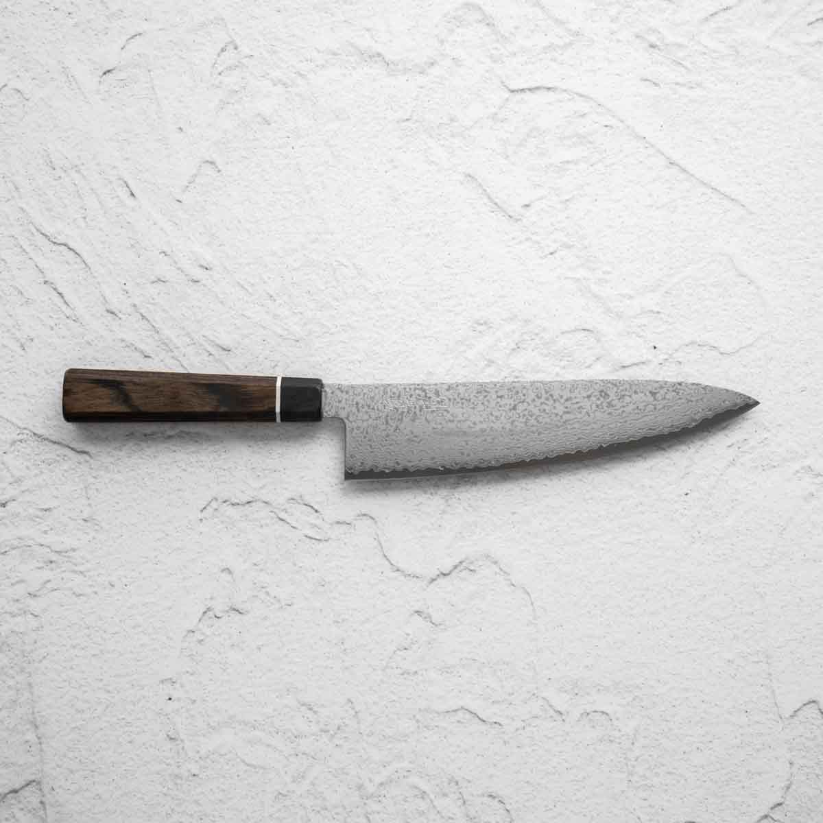 Senzo Black VG10 Damascus Gyuto 200mm - Image 4