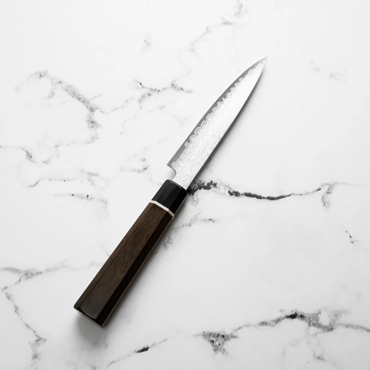 Senzo Black VG10 Damascus Petty 120mm - Image 4