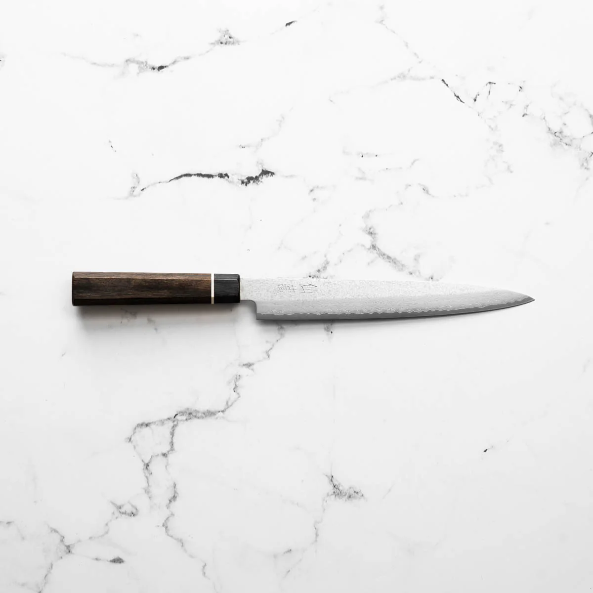 Senzo Black VG10 Damascus Yanagiba 210mm - Image 4