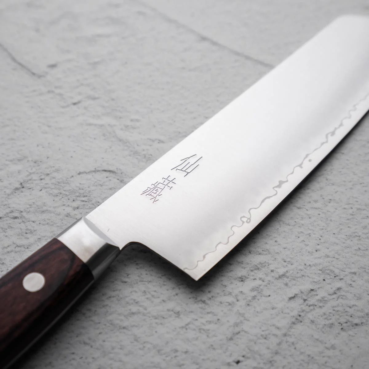 Senzo Clad AUS10 Nakiri 180mm - Image 3
