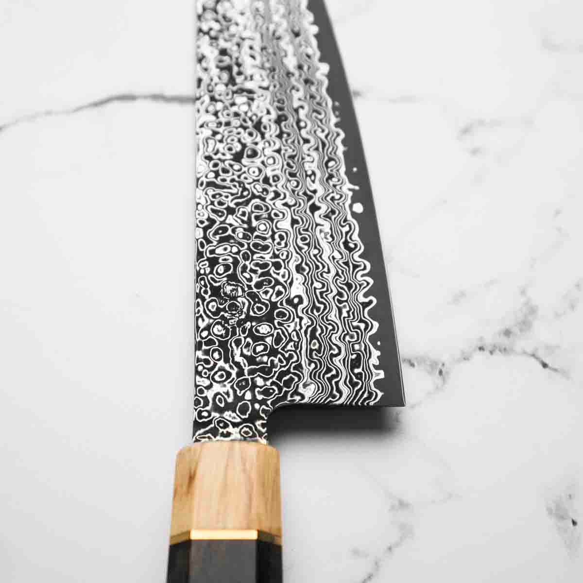 Senzo Dawn SG2 Damascus Gyuto - Limited Edition - Image 10