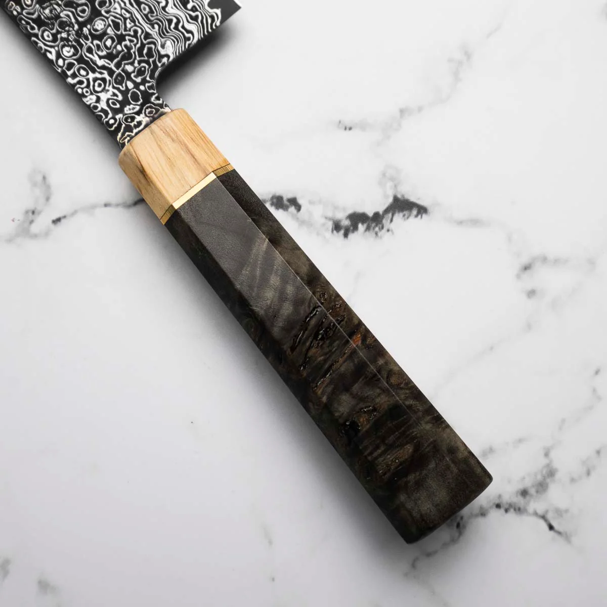 Senzo Dawn SG2 Damascus Gyuto - Limited Edition - Image 11