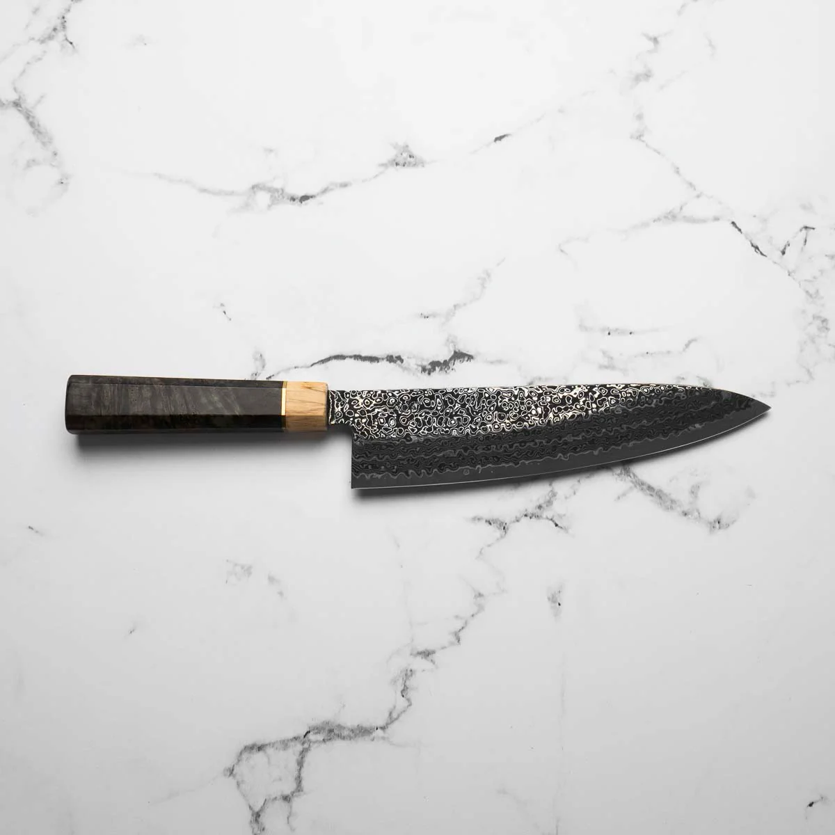 Senzo Dawn SG2 Damascus Gyuto - Limited Edition - Image 17