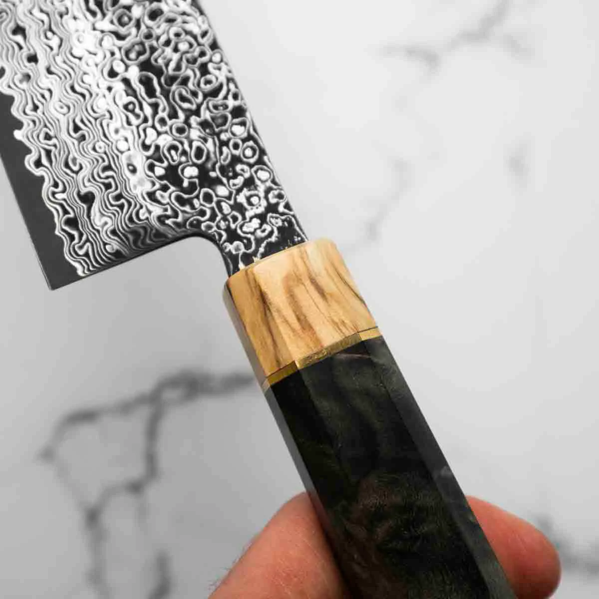 Senzo Dawn SG2 Damascus Gyuto - Limited Edition - Image 21