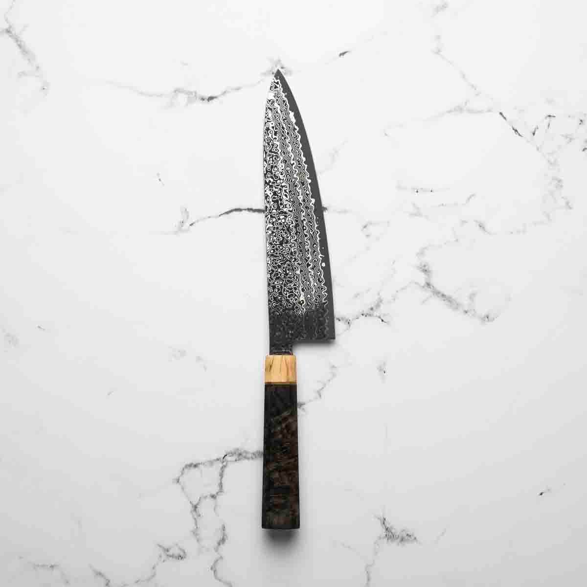 Senzo Dawn SG2 Damascus Gyuto - Limited Edition - Image 9
