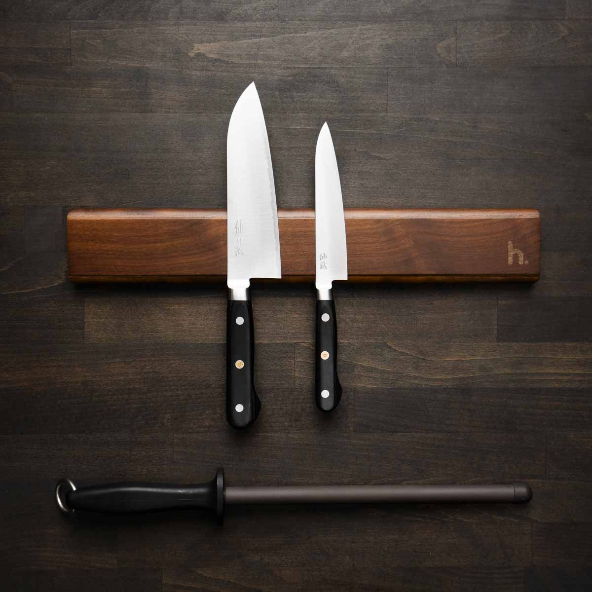 Senzo Professional SG2 - 2 Knife Set with Magnetic Strip - Image 5