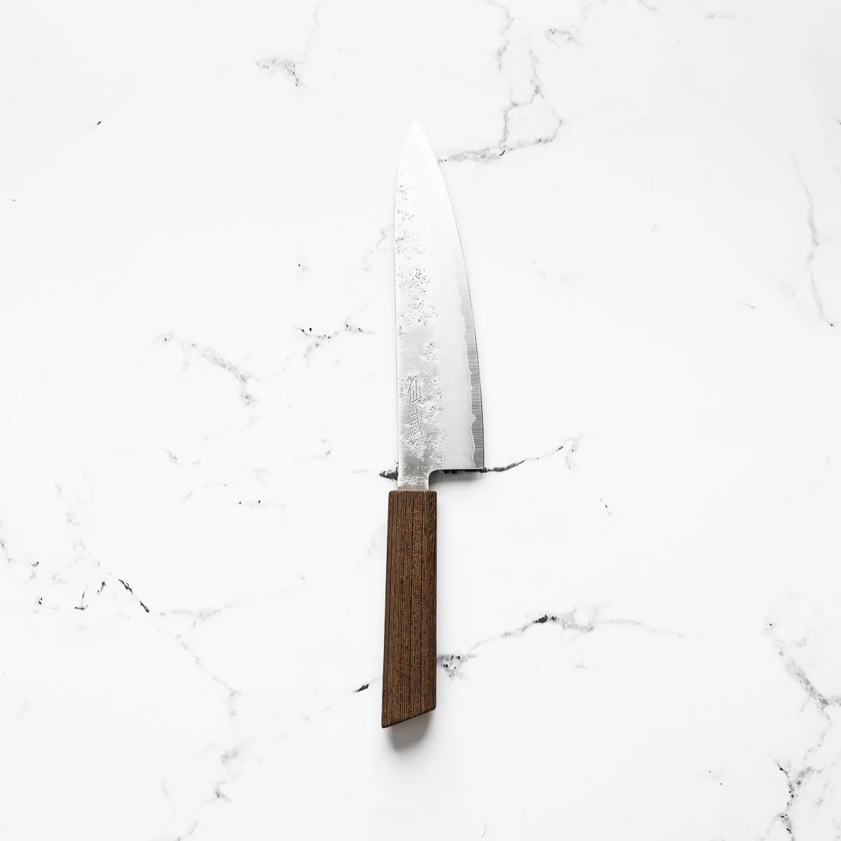 Senzo Retro Ginsan Gyuto 200mm - Image 3