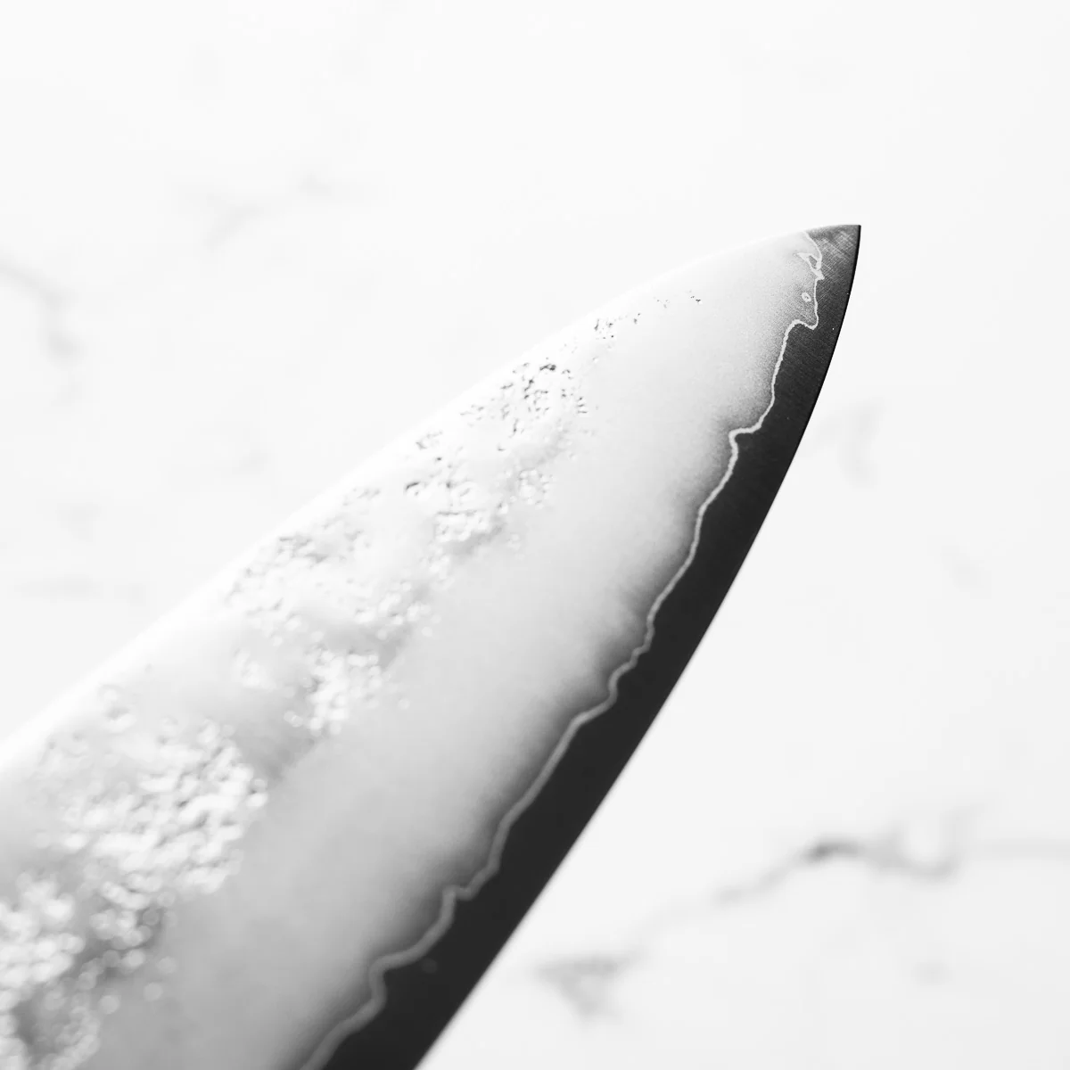 Senzo Retro Ginsan Gyuto 200mm - Image 7