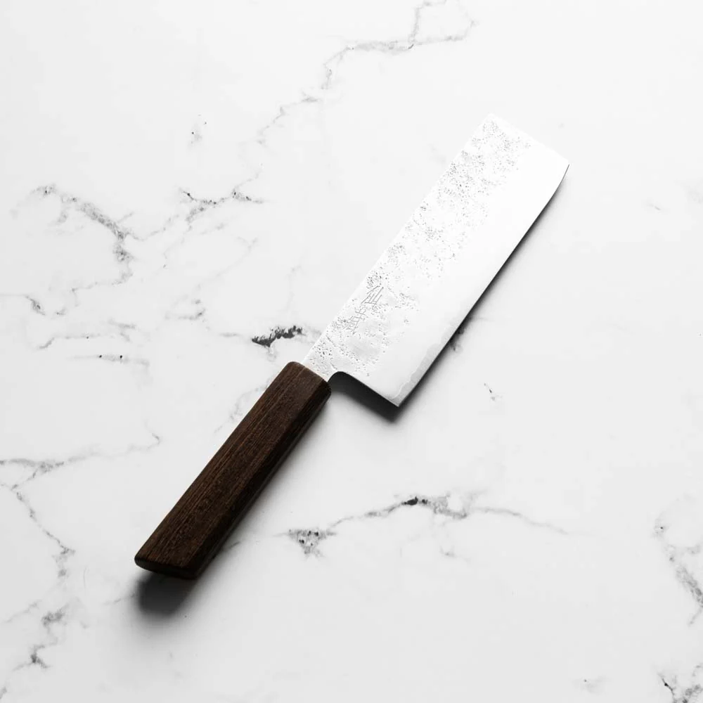 Senzo Retro Ginsan Nakiri 167mm - Image 2