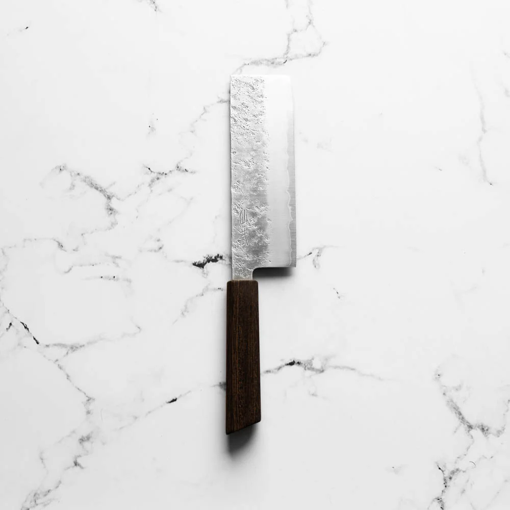 Senzo Retro Ginsan Nakiri 167mm - Image 3