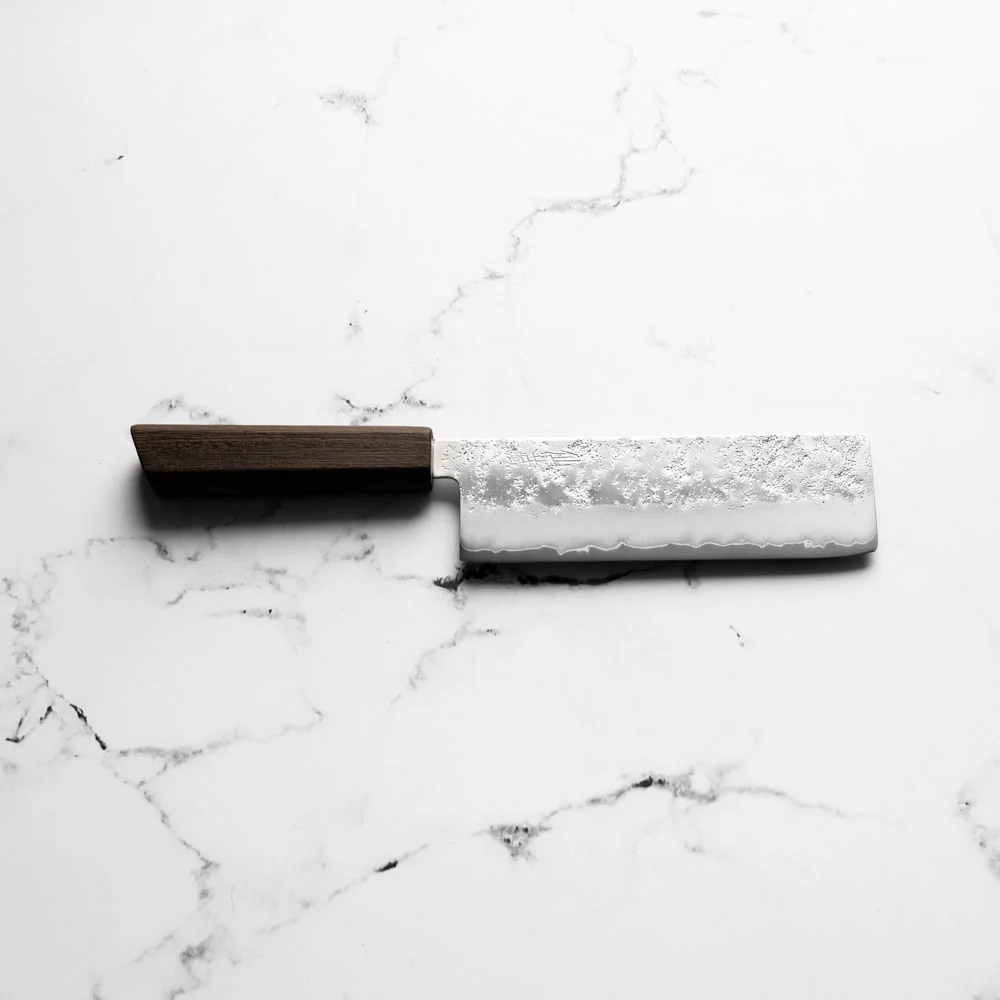 Senzo Retro Ginsan Nakiri 167mm - Image 4