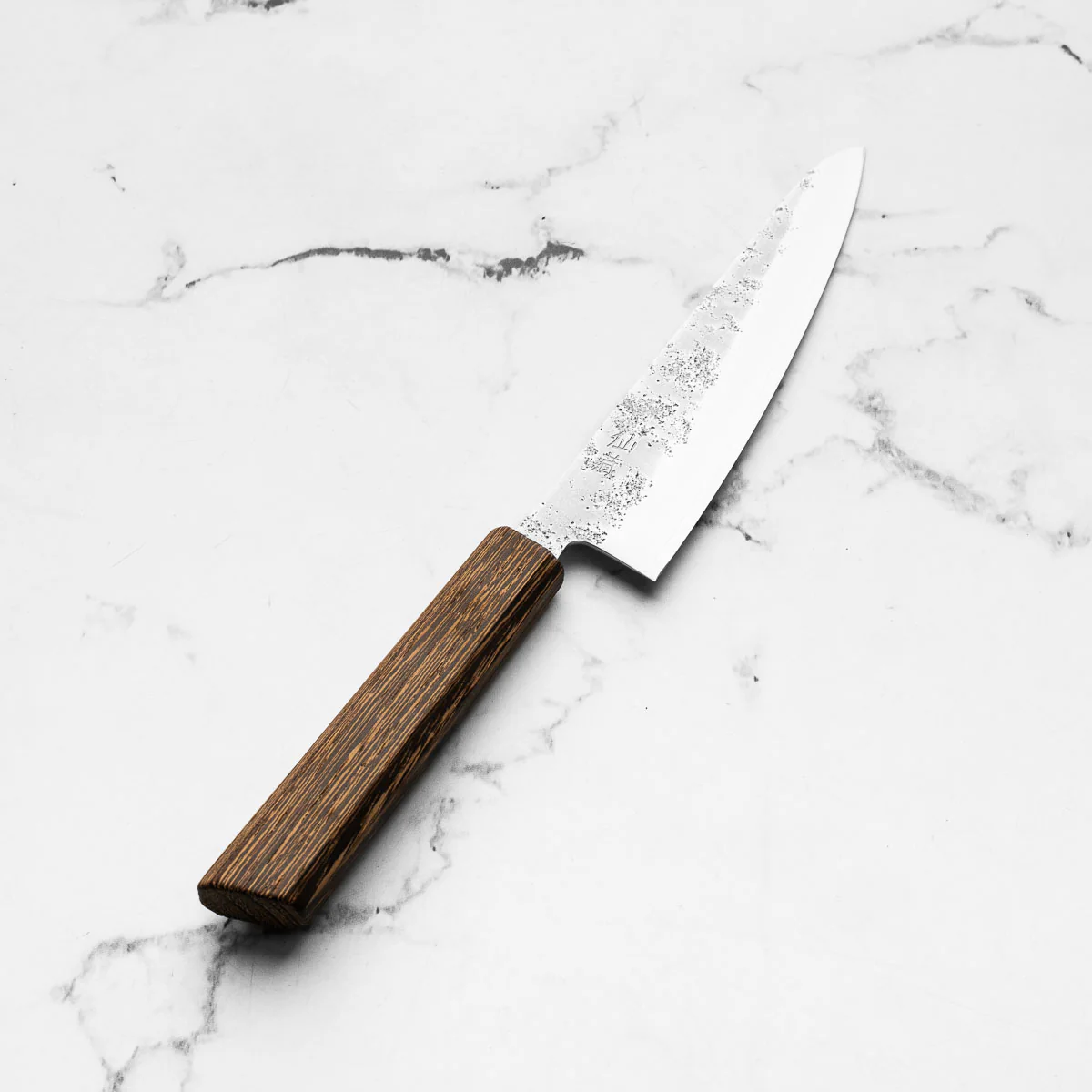 Senzo Retro Ginsan Small Santoku 143mm - Image 2