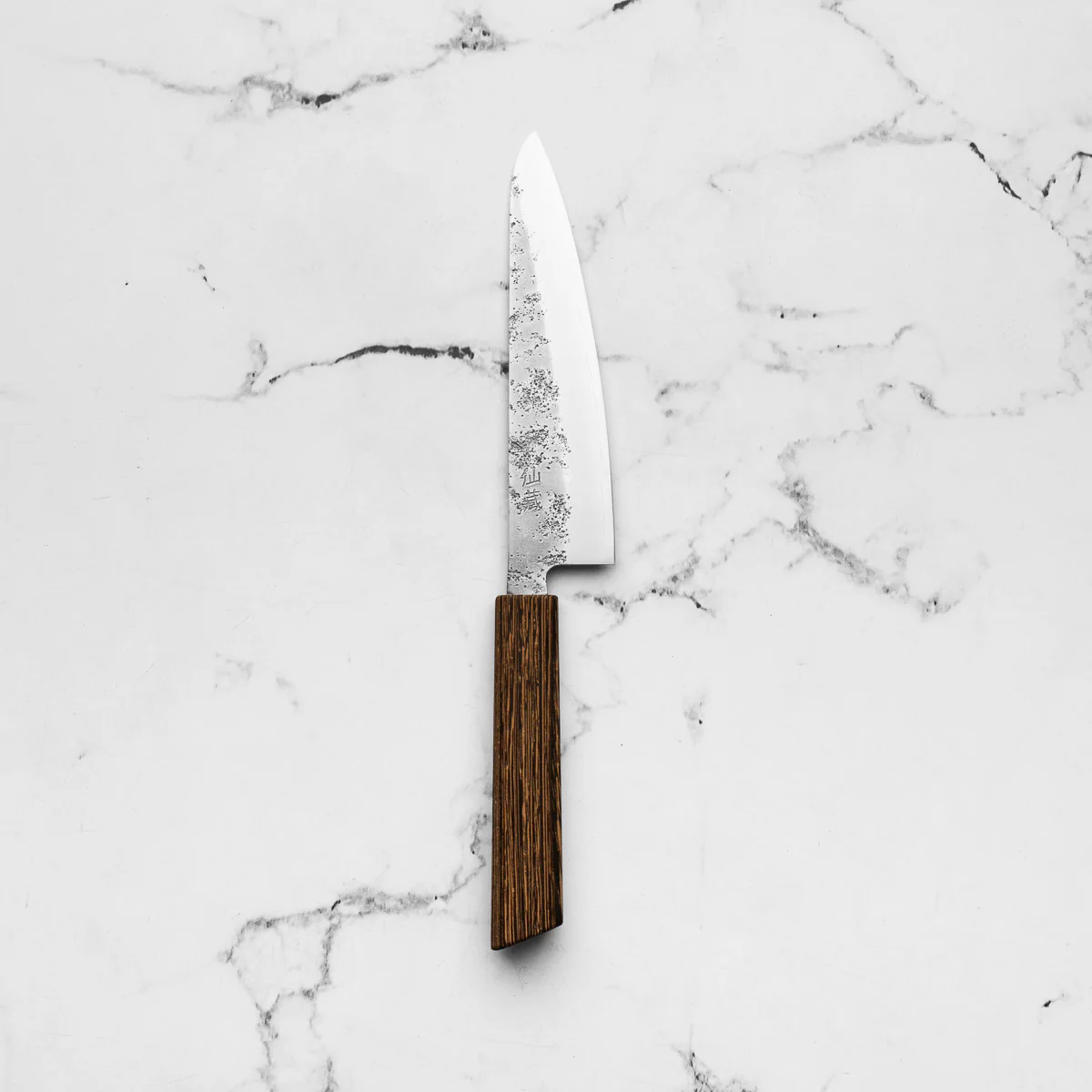 Senzo Retro Ginsan Small Santoku 143mm - Image 3