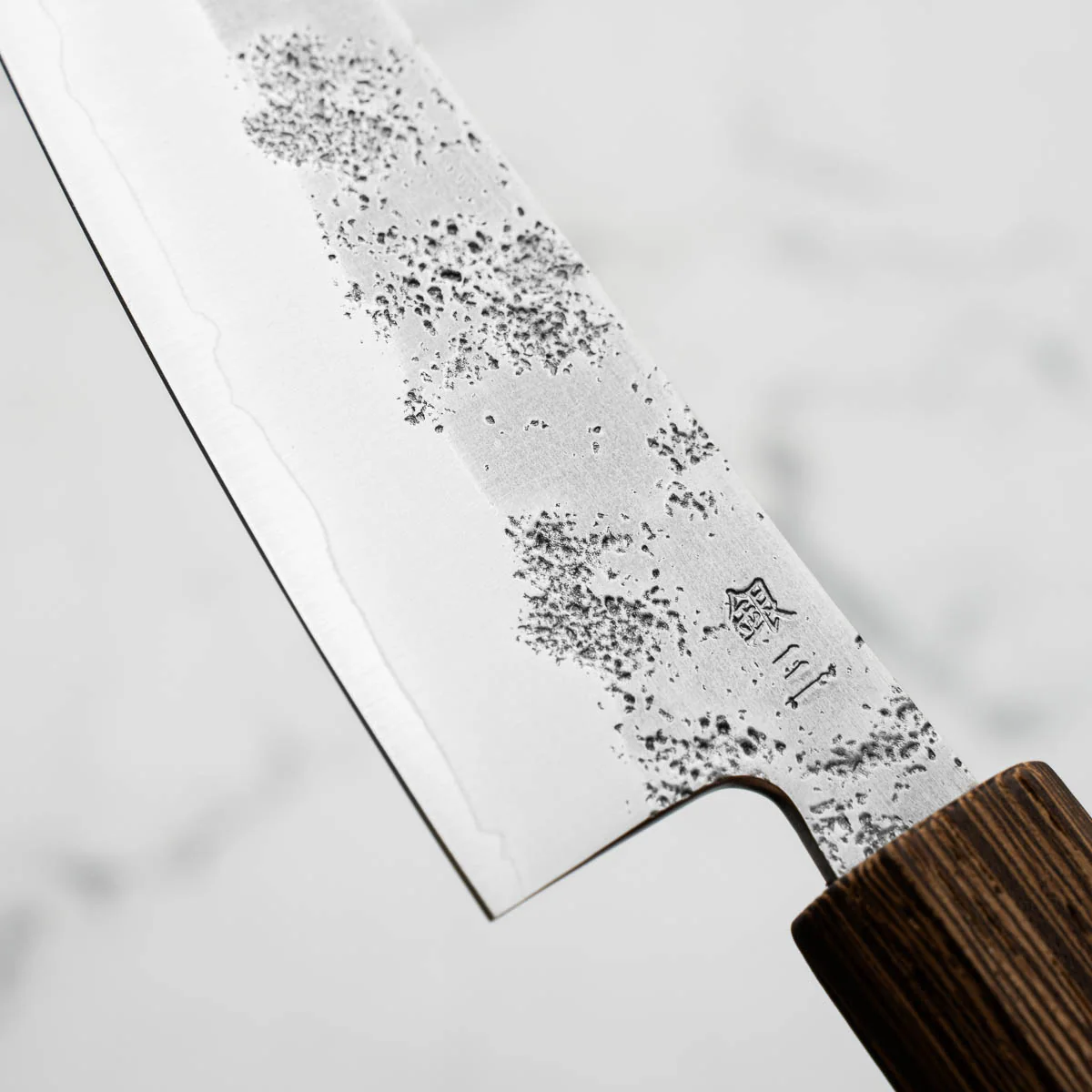 Senzo Retro Ginsan Small Santoku 143mm - Image 6