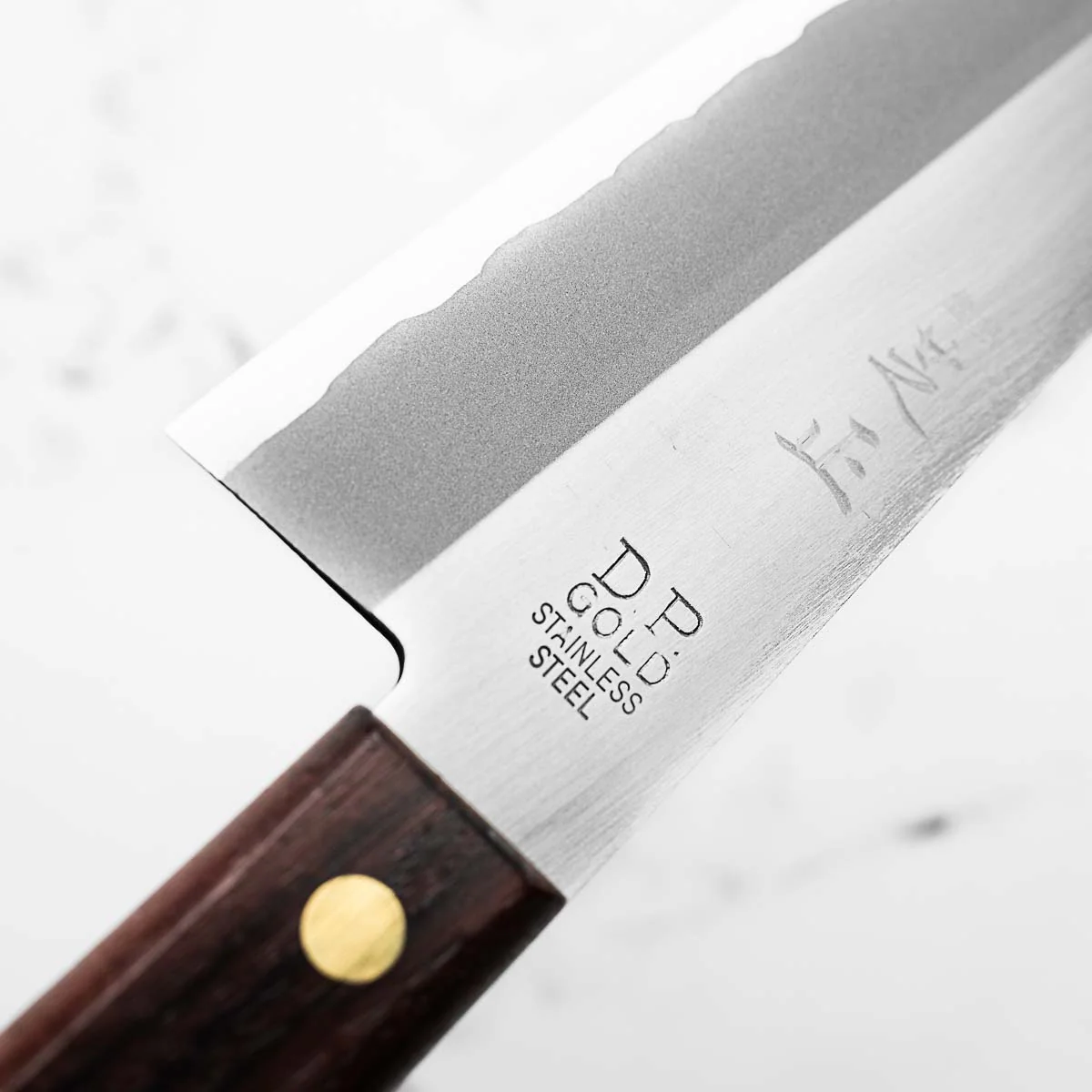 Shibamasa VG5 Brown Santoku - Image 6