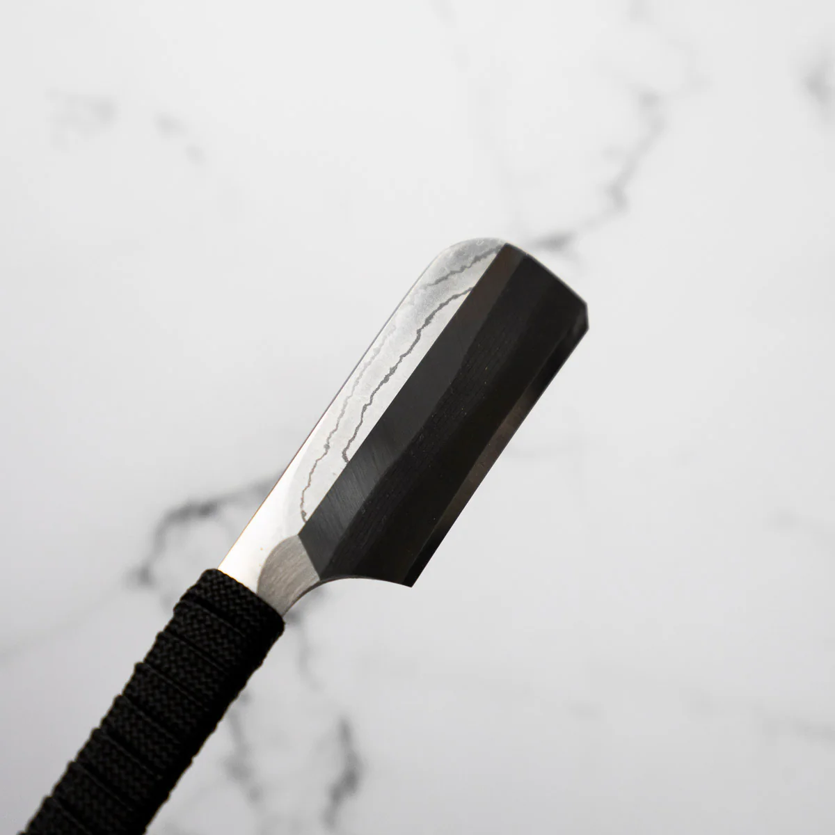 Shigeki Tanaka Blue 2 Damascus Razor - Image 2