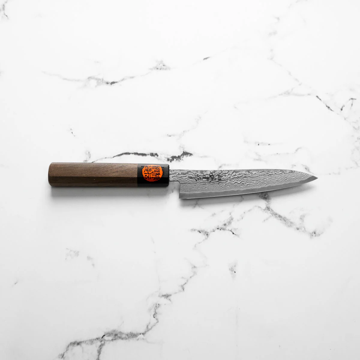 Shigeki Tanaka R2/SG2 Black Damascus Petty 135mm - Image 5