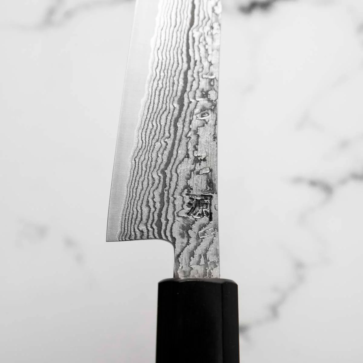 Shigeki Tanaka R2/SG2 Black Damascus Petty 135mm - Image 7