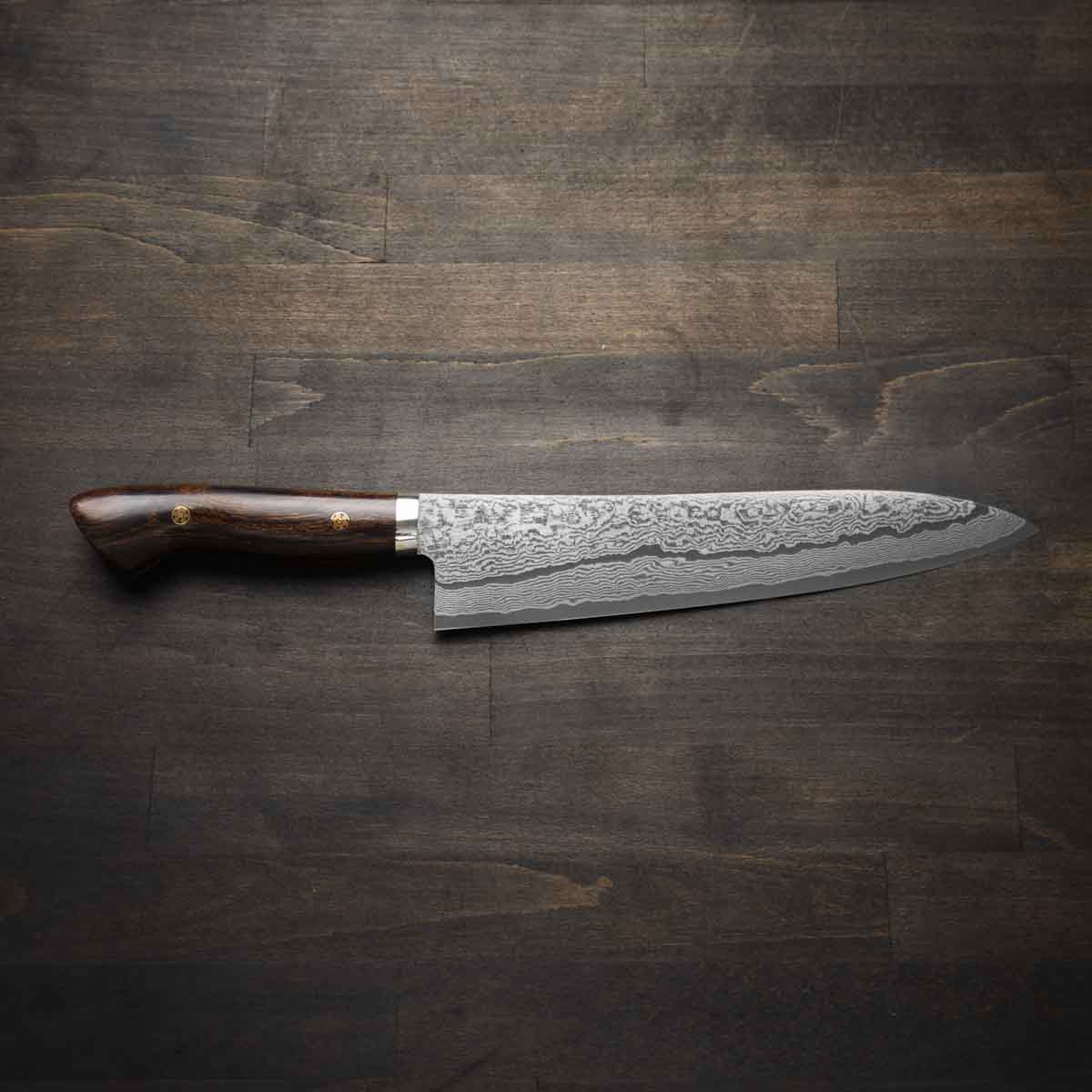 Shigeki Tanaka ZDP-189 Damascus Gyuto 240mm - Image 5