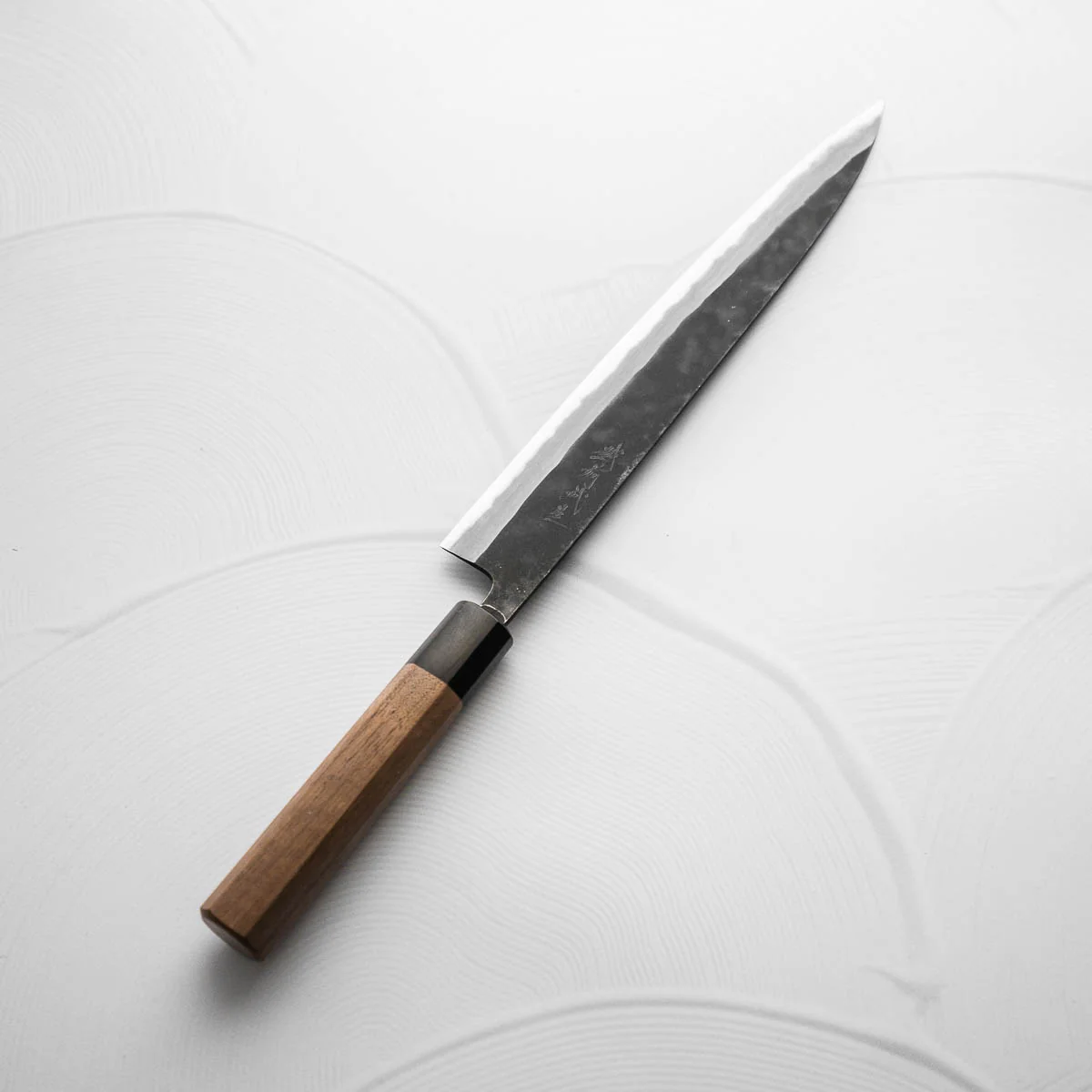 Shiro Kamo Blue 2 Kurouchi Sujihiki 270mm - Image 5