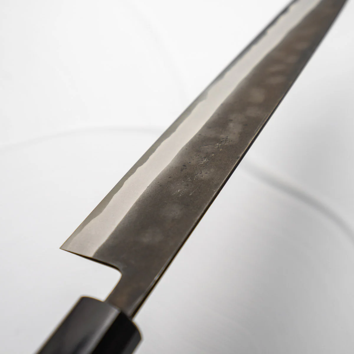 Shiro Kamo Blue Super SS Clad Kurouchi Sujihiki 270mm - Image 3