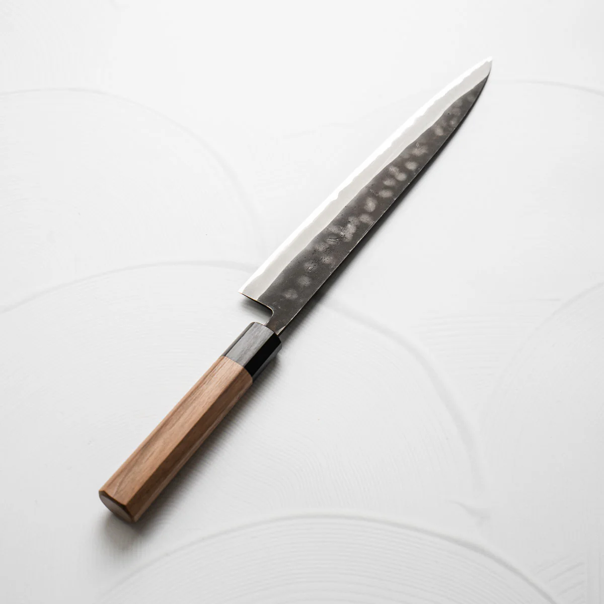 Shiro Kamo Blue Super SS Clad Kurouchi Sujihiki 270mm - Image 6