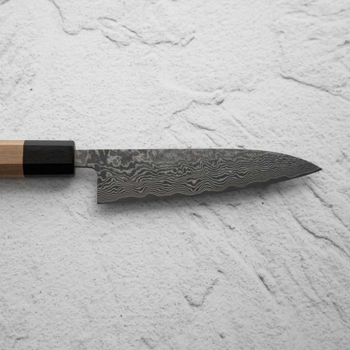 Shiro Kamo SG2 Black Damascus Petty 135mm - Image 3