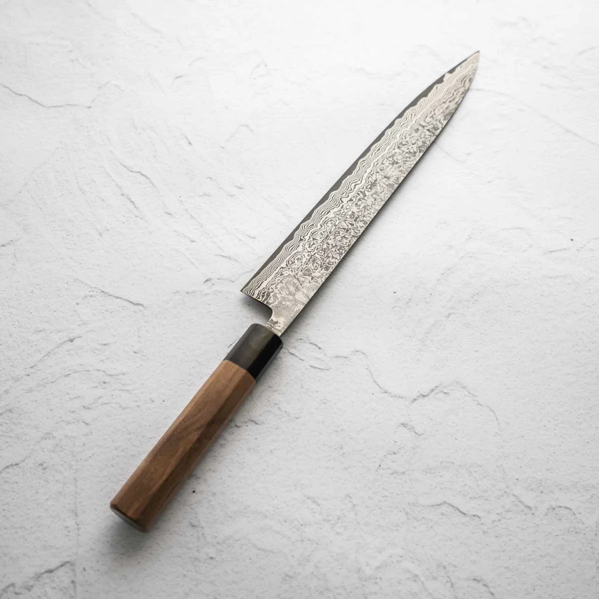 Shiro Kamo SG2 Black Damascus Sujihiki 270mm - Image 6