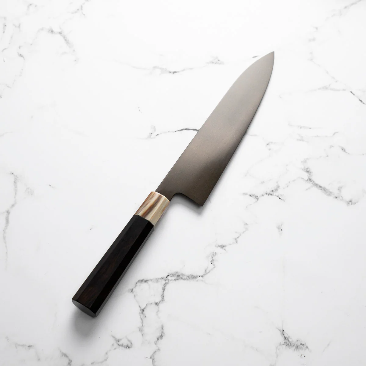 Shoichi Hashimoto Omodaka White 1 Honyaki Gyuto 240mm - Image 2