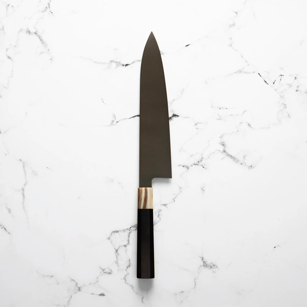 Shoichi Hashimoto Omodaka White 1 Honyaki Gyuto 240mm - Image 3